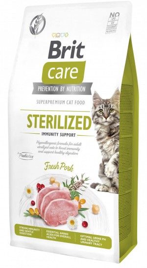   Brit Care Cat by Nutrition Sterilized Immunity Support   ,  , 7 