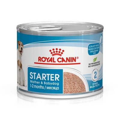������� ���� Royal Canin Starter Mousse ��� ������� ����� � �������, 195 �