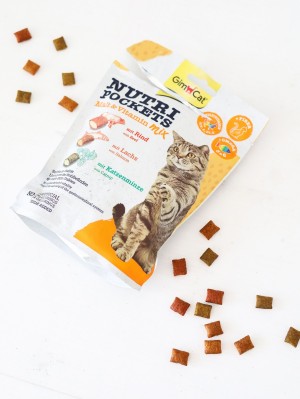 ³������ ������ GimCat Nutri Pockets ��� ����, ����������� ���, 150 �