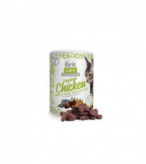 ������ ��� ���� Brit Care Cat Snack Superfruits Chicken, ����� 100 �