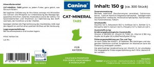 ³����� Canina Cat-Mineral Tabs ��� ����, ����������� ��������, 150 � (300 ����)