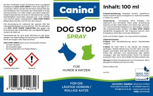 ó㳺������ ���� Canina Dog Stop Spray ��� ����� � ���� ��� ���������� �����  ��� ���� ��� 100 ��