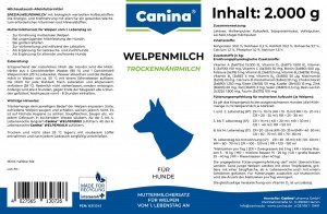���� ������ Canina Welpenmilch ��� �����, 2000 �
