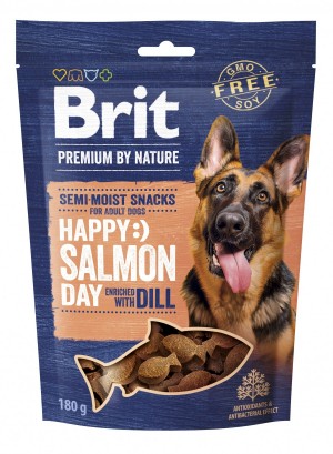 ������ ��� c���� Brit Premium Semi-moist Snacks Salmon with Dill ��������� � ������� � ������ 180 �