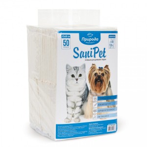ó㳺����� ������� ������� SaniPet ��� �����, ��������, 45x60 ��, 50 ��
