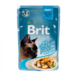 ���� ������� ����� Brit Premium Cat Pouches �ѳ����� ������, ���� � ���� ��� ����, ����� �� 4 �����, 12 ��. � 85 �