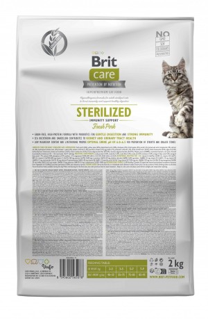   Brit Care Cat by Nutrition Sterilized Immunity Support   ,  , 2 