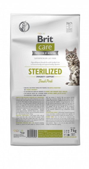   Brit Care Cat by Nutrition Sterilized Immunity Support   ,  , 7 