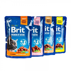 ������� ���� Brit Premium Cat ���� ������ ������ ������ ��� ������������� ����, ����� 4 �����, 100 � � 12 ��