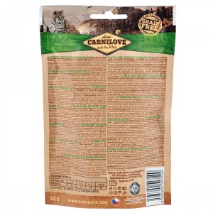 ������ Carnilove Cat Crunchy Snack ��� ����, ����� �� ������, 50 �