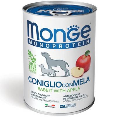 �������� Monge Dog Fruit Monoprotein ��� �����, ������, ������ � ��������, 400 �