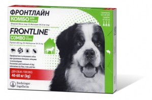    Boehringer Ingelheim Frontline Combo    40  60  3 
