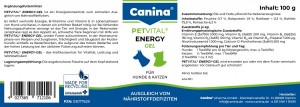 ³����� Canina PetVital Energy-Gel ��� �����, ��� �������� ����������, 100 ��