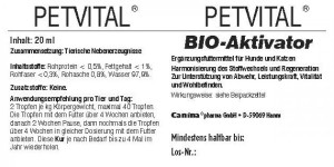 ³����� Canina PetVital Bio-Aktivator ��� ����� �� ����, �������� � ������������� �� ������, 20 ��