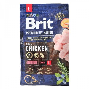 ����� ���� Brit Premium Dog Junior L ��� ������� �� ������ ������� ����, � ������, 3 ��