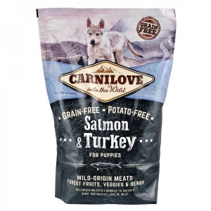 ����� ���� Carnilove Salmon & Turkey ��� ������� ��� ����, ������ �� �������, 1,5 ��