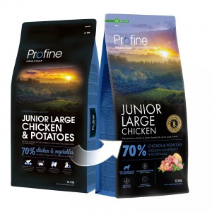 ���� ����� Profine Junior Large Chicken and Potatoes ��� ������� �� ������ ������� ����, � ������ �� ���������, 12 ��