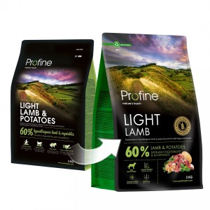 ���� ����� Profine Light Lamb and Potatoes ��� ����� � �������� �����, � ��������� �� ���������, 3 ��