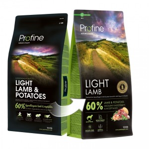 ���� ����� Profine Light Lamb and Potatoes ��� ����� � �������� �����, � ��������� �� ���������, 12 ��