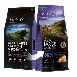 ���� ����� Profine Large Salmon and Potatoes ��� �������� ����� ������� ����, � ������� �� ���������, 12 ��