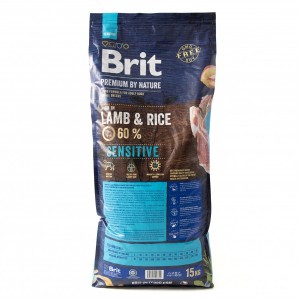 ����� ���� Brit Premium Dog Sensitive Lamb ��� ����� � �������� ����������, � �����, 15 ��