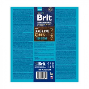   Brit Premium Dog Sensitive Lamb     ,  , 1 