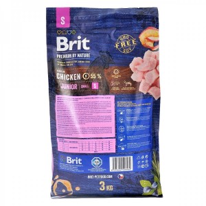 ����� ���� Brit Premium Dog Junior S ��� ������� ������ ����, � ������, 3 ��