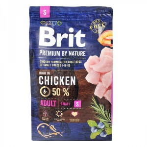   Brit Premium Dog Adult S     ,  , 3 