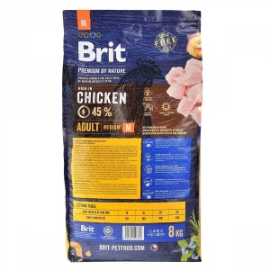   Brit Premium Dog Adult M     ,  , 8 