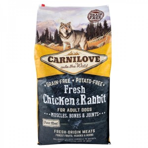 ����� ���� Carnilove Fresh Chicken & Rabbit ��� �������� ����� ��� ����, ����� �� ������, 12 ��