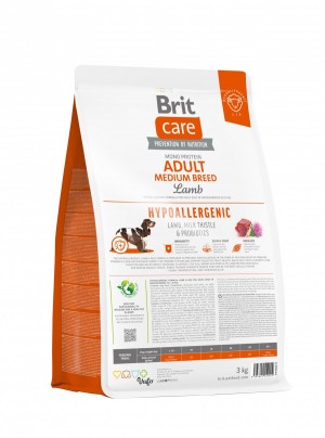����� ���� Brit Care Dog Hypoallergenic Adult Medium Breed ��� ����� �������� ����, ������������� � �����, 3 ��