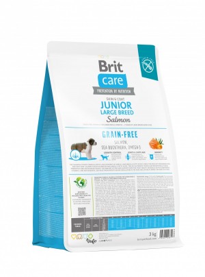 ����� ���� Brit Care Dog Grain-free Junior Large Breed ��� ������� ����� ������� ����, ����������� � �������, 3 ��