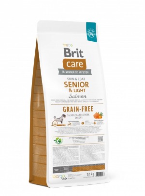 ����� ���� Brit Care Dog Grain-free Senior & Light ��� �������� �����, ����������� � �������, 12 ��
