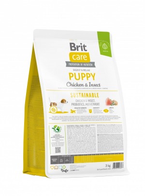 ����� ���� Brit Care Dog Sustainable Puppy ��� �������, � ������ �� ��������, 3 ��