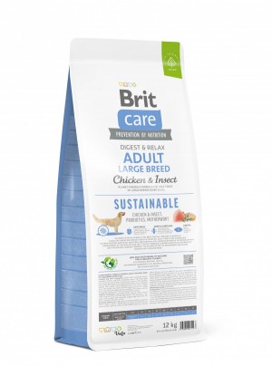 ����� ���� Brit Care Dog Sustainable Adult Large Breed ��� ����� ������� ����, � ������ �� ��������, 12 ��