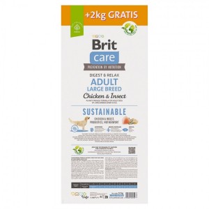 ���� Brit Care Dog Sustainable Adult Large Breed ��� ����� ������� ����, � ������ �� ��������, 12+2 ��