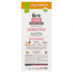 ���� Brit Care Dog Sustainable Sensitive ��� ����� � �������� ����������, � ����� �� ��������, 12+2 ��