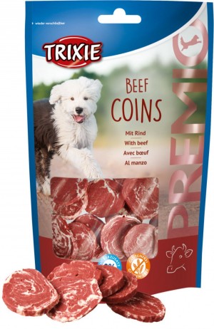  Trixie Premio Beef Coins     100 