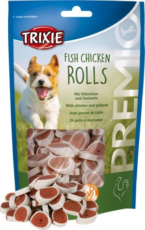 ������ Trixie Premio Fish Chicken Rolls ��� ����� ���� � ������ �� ������� 75 �