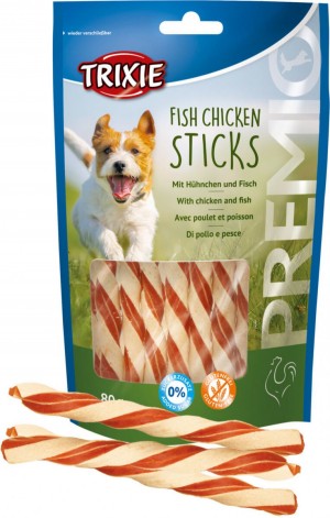 ������ Trixie Premio Fish Chicken Sticks ��� ����� � ������ �� ����� 80 �