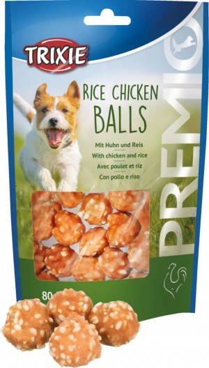  Trixie Premio Rice Chicken Balls       80 