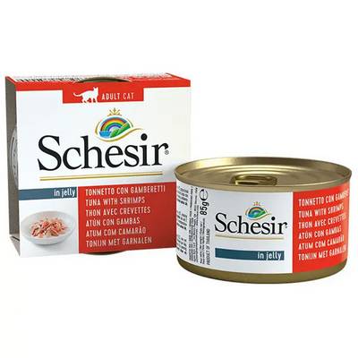 �������� Schesir Tuna Prawns ����������, ��� ����, ������ � ���������� � ����, ����� 85 �