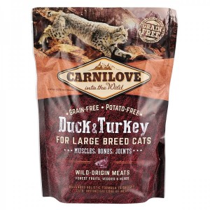 ����� ���� Carnilove Cat Large Breed ��� ���� ������� ����, ����� �� �������, 400 �