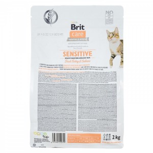   Brit Care Cat GF Sensitive HDigestion & Delicate Taste     ,   , 2 