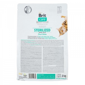 ����� ���� Brit Care Cat GF Sterilized Urinary Health ��� ������������� ����, � ������, 2 ��