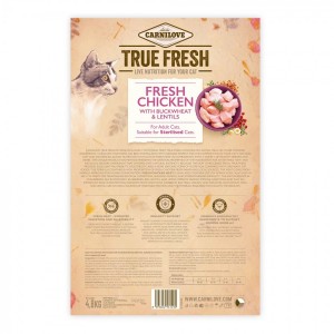 ����� ���� Carnilove True Fresh Cat ��� ��� �������� ����, � ������, 4,8 ��