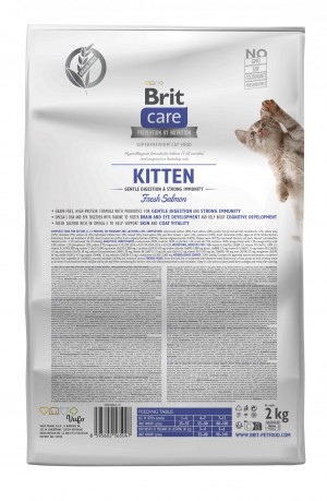 ����� ���� Brit Care Cat by Nutrition Kitten Gentle Digestion Strong Immunity ��� �������, � �������, 2 ��