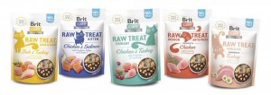 ������ ��� ���� Brit Raw Treat Sensitive Freeze-dried � ��������, 40 �