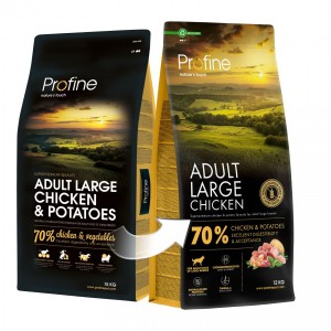 ���� ����� Profine Large Chicken and Potatoes ��� �������� ����� ������� ����, � ������ �� ���������, 12 ��