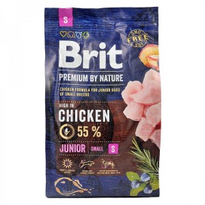 ����� ���� Brit Premium Dog Junior S ��� ������� ������ ����, � ������, 3 ��